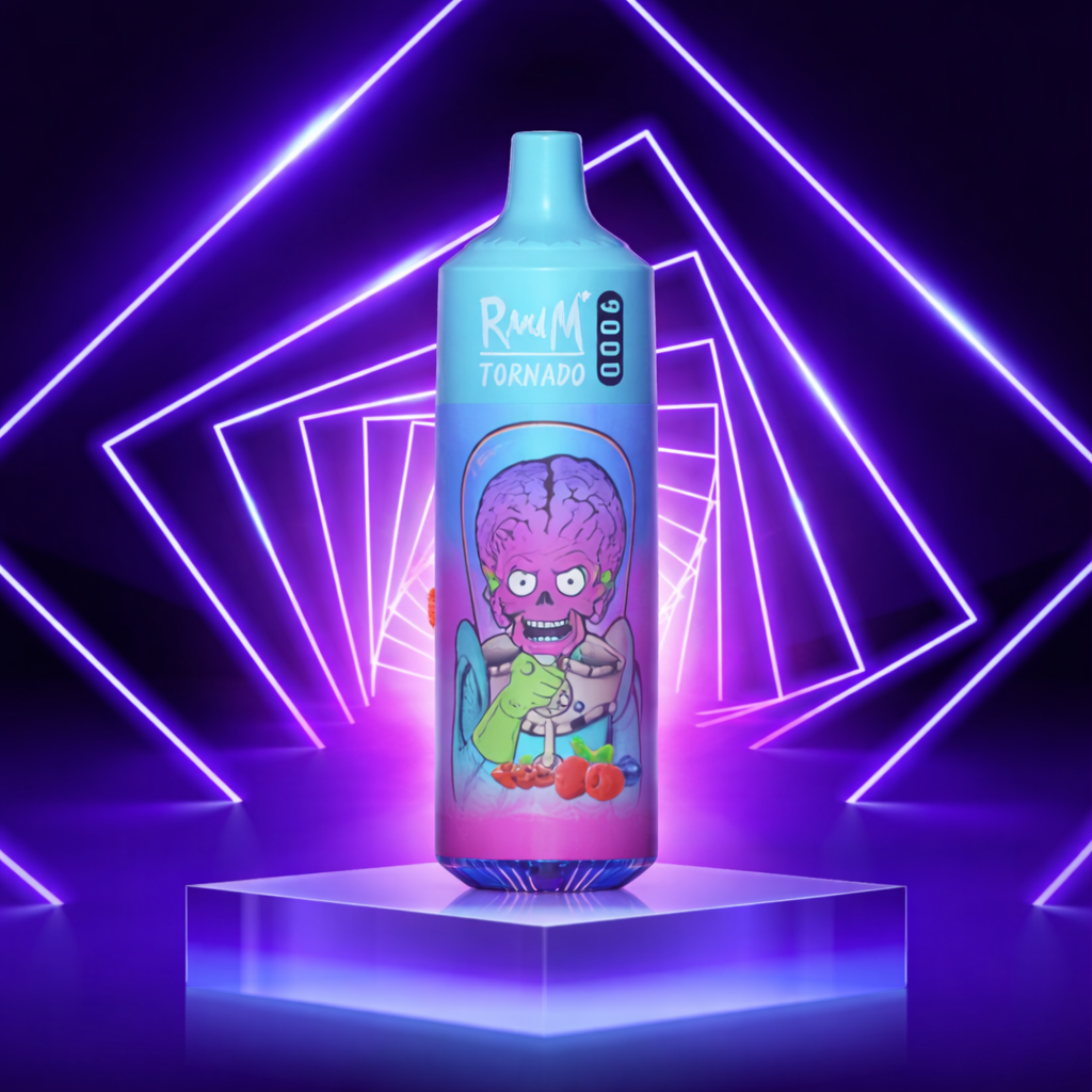 Fumot RandM Tornado 9K Espana Vaper Desechable Blueberry Raspberry 9000 Caladas caladas vapers desechables vaper desechable vaper con nicotina cigarrillos electrónicos muchas caladas sabores vaper puff cigarrillos electrónicos desechables