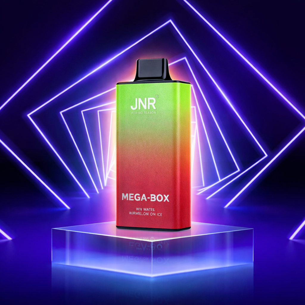 JNR MegaBox 25K Espana Vaper Desechable Kiwi Watermelon Ice 25000 Caladas caladas vapers desechables vaper desechable vaper con nicotina cigarrillos electrónicos muchas caladas sabores vaper puff cigarrillos electrónicos desechables