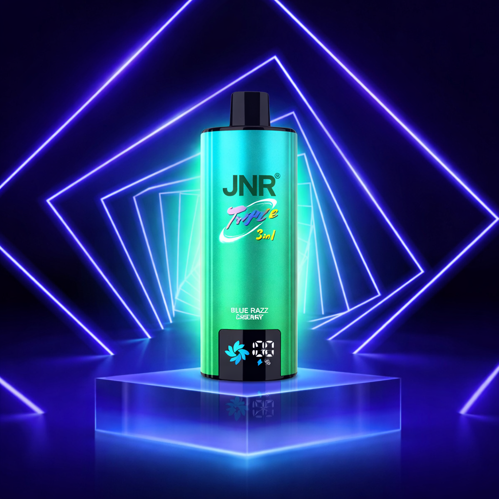 JNR Triple 3 en 1 110K Espana Vaper Desechable Blue Razz Cherry Blue Razz Ice Black Ice 110000 Caladas caladas vapers desechables vaper desechable vaper con nicotina cigarrillos electrónicos muchas caladas sabores vaper puff cigarrillos electrónicos desechables